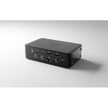 i-tec Thunderbolt5 Quattro Display Docking Station, 5x USB, 2.5 GLAN + Power Delivery 140W