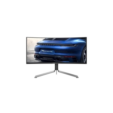 AOC Porsche PD34 écran plat de PC 86,4 cm (34") 3440 x 1440 pixels Wide Quad HD QD-OLED Noir
