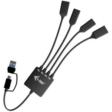 i-tec USB-C USB-A Cable HUB 4 port (2x USB-C, 2x USB-A)