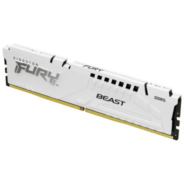 Kingston Technology FURY Beast 32 Go 6000 MT s DDR5 CL30 DIMM (Kits de 2) White EXPO