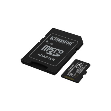 Kingston Technology 512GB microSDXC Canvas Select Plus Gen3 150MB s A1 (Adaptateur SD inclus)