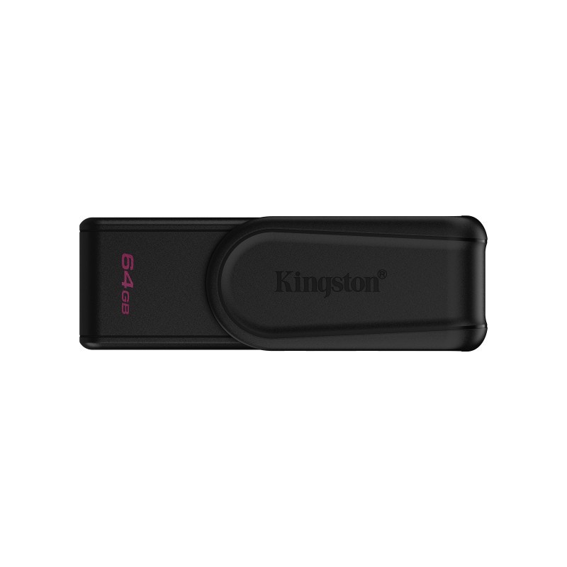 Kingston Technology DataTraveler 64GB Portable USB 3.2 Gen 1 Exodia S (Noir Noir)