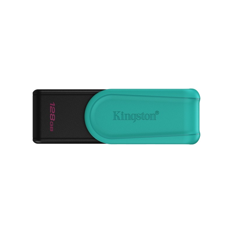 Kingston Technology DataTraveler 128GB Portable USB 3.2 Gen 1 Exodia S (Noir Turquoise)