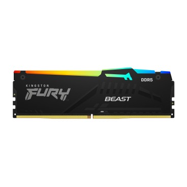 Kingston Technology FURY Beast 128GB 5600MT s DDR5 CL36 DIMM (Kits de 2) RGB