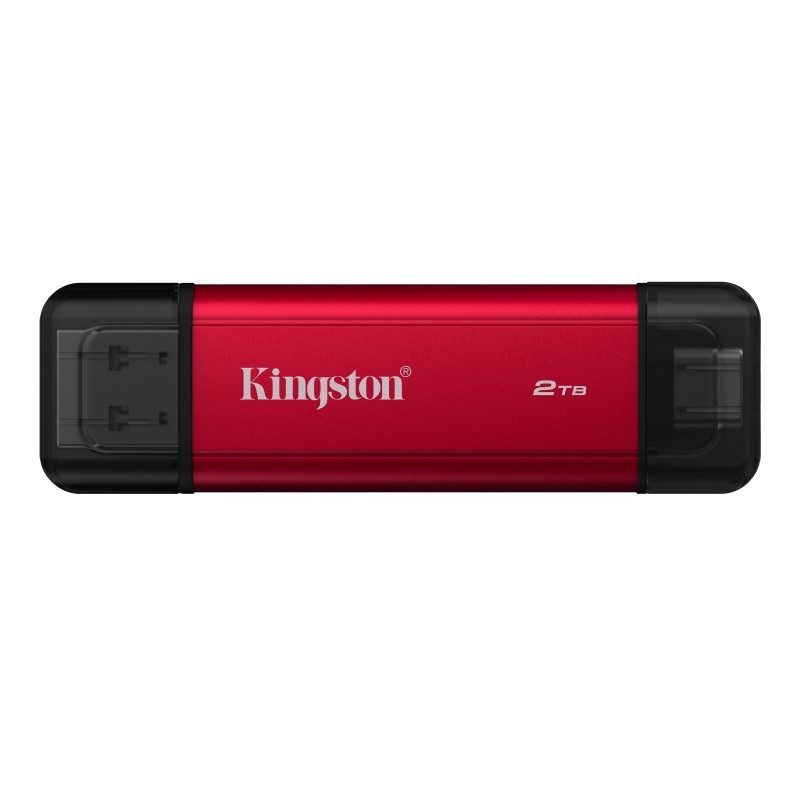 Kingston Technology 2TB Dual USB-A C Portable SSD, Up to 1050MB s USB 3.2 Gen 2