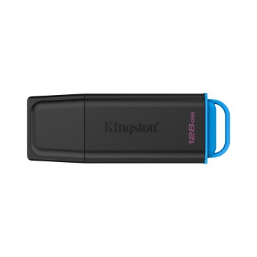 Kingston Technology DataTraveler 128Go Stockage portable USB 3.2 Gen 1 Exodia Noir + Bleu