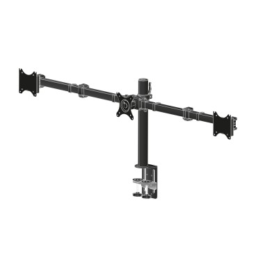 iiyama Desk Mount 68,6 cm (27") Bureau Noir