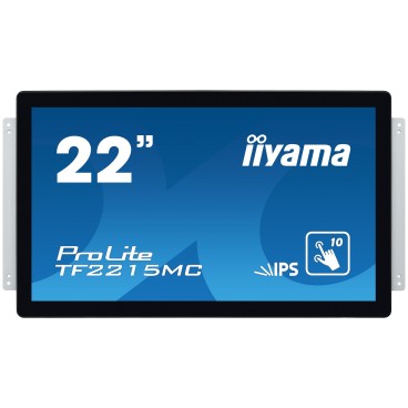 iiyama ProLite TF2215MC-B2 écran plat de PC 54,6 cm (21.5") 1920 x 1080 pixels Full HD LED Écran tactile Multi-utilisateur Noir