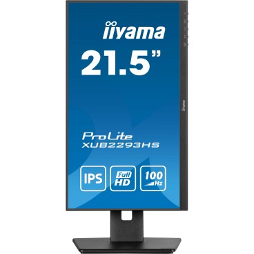 iiyama ProLite XUB2293HS-B6 écran plat de PC 54,6 cm (21.5") 1920 x 1080 pixels Full HD LED Noir
