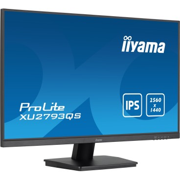 iiyama ProLite XU2793QS-B7 écran plat de PC 68,6 cm (27") 2560 x 1440 pixels 4K Ultra HD LED Noir
