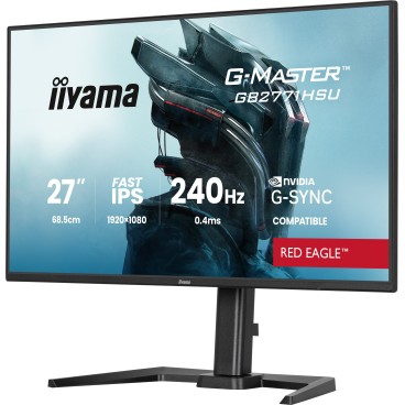 iiyama G-MASTER GB2771HSU-B1 écran plat de PC 68,6 cm (27") 1920 x 1080 pixels Full HD Noir