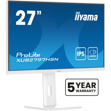 iiyama ProLite XUB2797HSN-W2 écran plat de PC 68,6 cm (27") 1920 x 1080 pixels Full HD LED Blanc