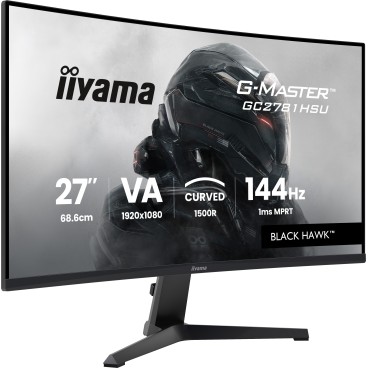iiyama G-MASTER GC2781HSU-B1 écran plat de PC 68,6 cm (27") 1920 x 1080 pixels Full HD LCD Noir