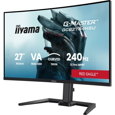 iiyama G-MASTER GCB2784HSU-B1 écran plat de PC 68,6 cm (27") 1920 x 1080 pixels Full HD LCD Noir