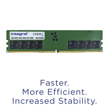 Integral IN5T8GNJWDX module de mémoire 8 Go 1 x 8 Go DDR5 288-pin DIMM