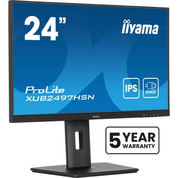 iiyama ProLite XUB2497HSN-B2 écran plat de PC 60,5 cm (23.8") 1920 x 1080 pixels Full HD LED Noir