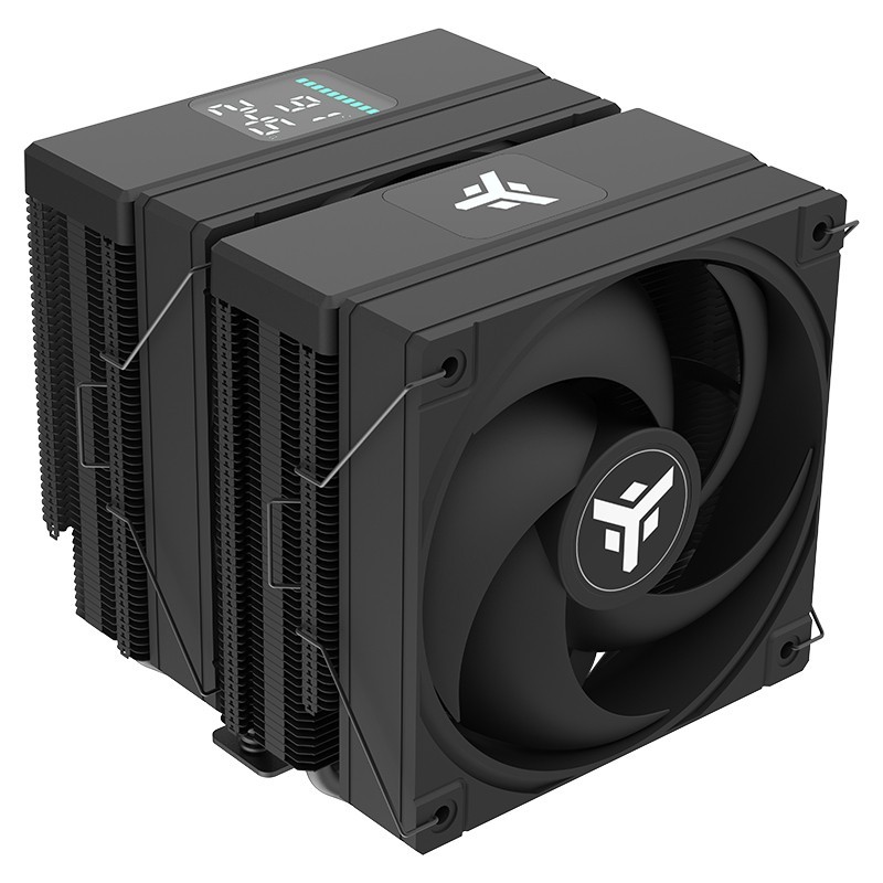 itek ICY-6HAT Processeur Refroidisseur d'air 12 cm Noir