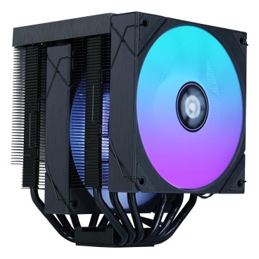 itek ICY-6HATP Processeur Refroidisseur d'air 12 cm Noir