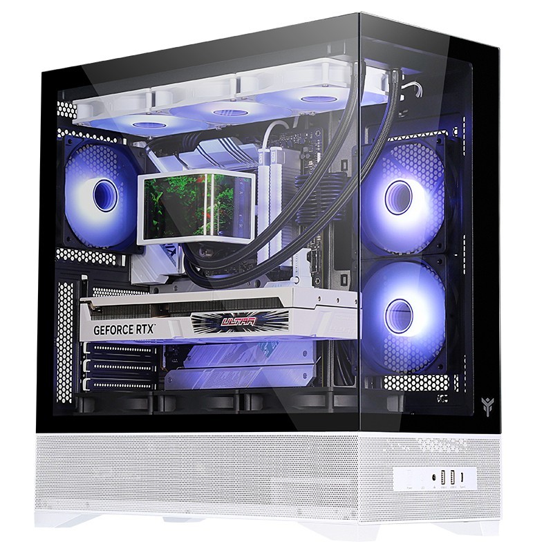 itek SHOWBUI 37B Tower Noir, Blanc