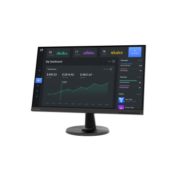 Lenovo C24-40 écran plat de PC 60,5 cm (23.8") 1920 x 1080 pixels Full HD LED Noir