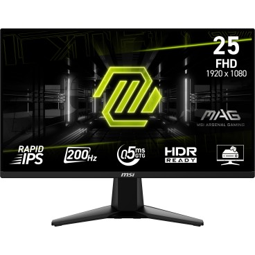 MSI MAG 255F E20 écran plat de PC 62,2 cm (24.5") 1920 x 1080 pixels Full HD LCD Noir