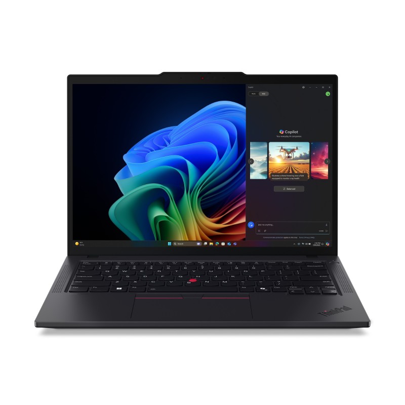 Lenovo ThinkPad T14 Gen 6 (AMD) Copilot+ PC AMD Ryzen AI 5 PRO 340 Ordinateur portable 35,6 cm (14") Écran tactile WUXGA 16 Go