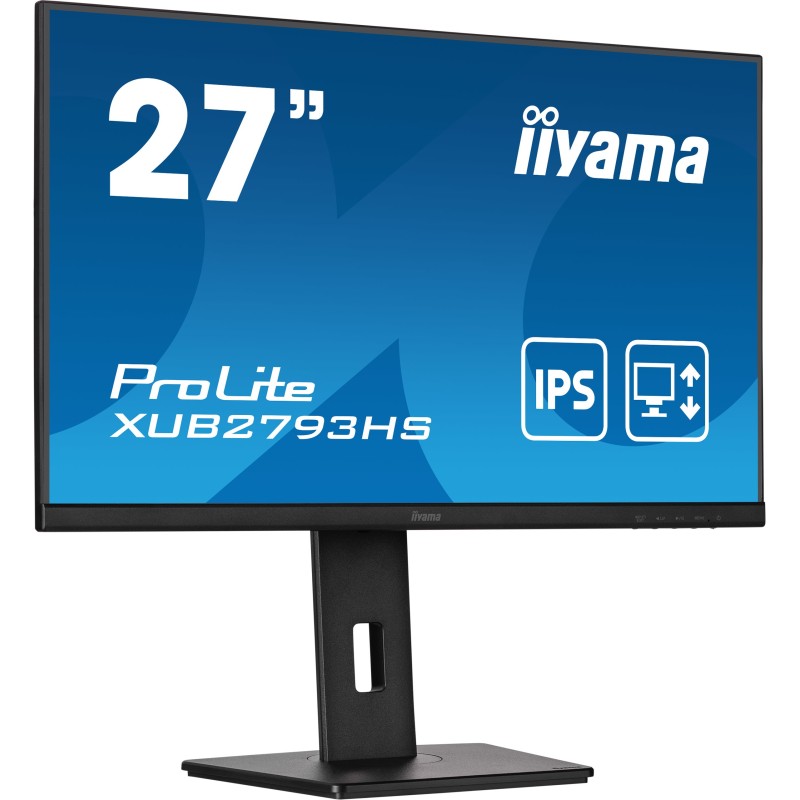 iiyama ProLite XUB2793HS-B7 écran plat de PC 68,6 cm (27") 1920 x 1080 pixels Full HD LED Noir