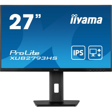 iiyama ProLite XUB2793HS-B7 écran plat de PC 68,6 cm (27") 1920 x 1080 pixels Full HD LED Noir