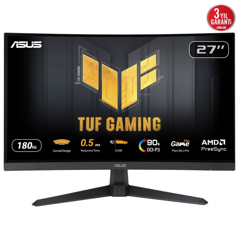ASUS TUF Gaming VG27WQ3B écran plat de PC 68,6 cm (27") 2560 x 1440 pixels Quad HD LCD Noir