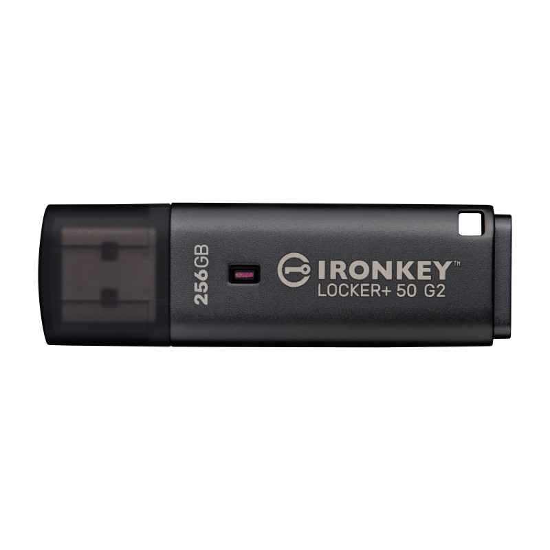 Kingston Technology IronKey 256 Go Locker Plus 50 G2, FIPS 197, AES-256