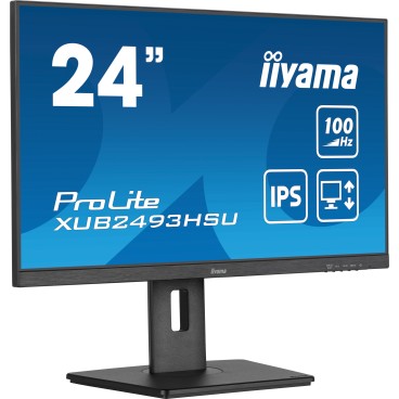 iiyama XUB2493HSU-B7 écran plat de PC 60,5 cm (23.8") 1920 x 1080 pixels Full HD LED Noir