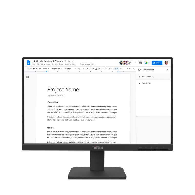 Lenovo ThinkVision S22-4e Moniteur