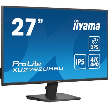 iiyama ProLite XU2792UHSU-B6 écran plat de PC 68,6 cm (27") 3840 x 2160 pixels 4K Ultra HD LED Noir
