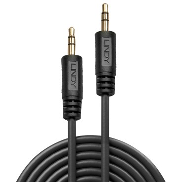 Lindy Câble audio Premium 2 x jack mâle 3,5mm, 1m