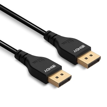 Lindy Câble Slim DisplayPort 1.4, 0.5m