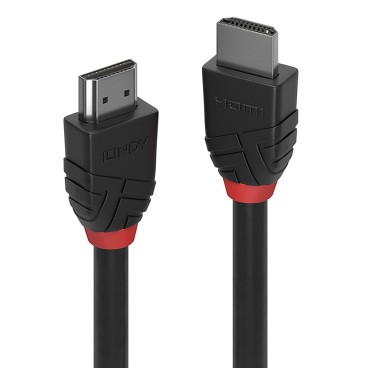 Lindy Câble HDMI High Speed, Black Line, 5m