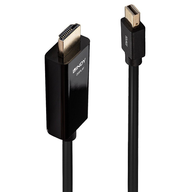 Lindy Câble adaptateur 2m Mini Display Port vers HDMI 4K30Hz