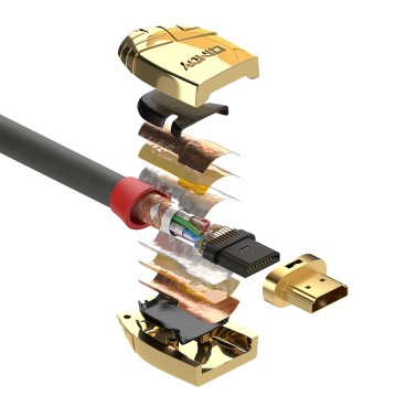 Lindy Câble HDMI Gold Line, 15m