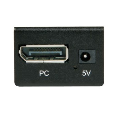 Lindy 38412 extension audio video Répéteur AV Noir
