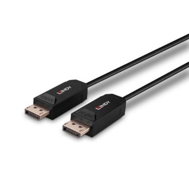 Lindy Câble DisplayPort 2.0 UHBR10 Hybride Fibre Optique 15m
