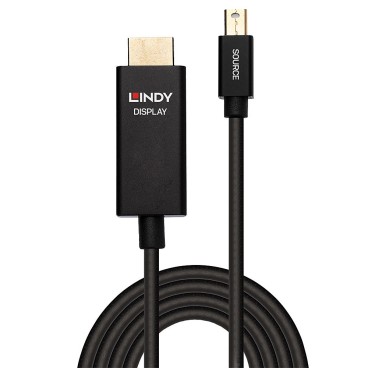 Lindy Câble adaptateur Mini DisplayPort vers HDMI® 4K60hz 2m