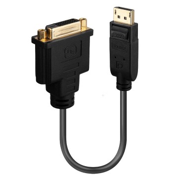 Lindy Adaptateur de base Display Port 1.2 vers DVI-D