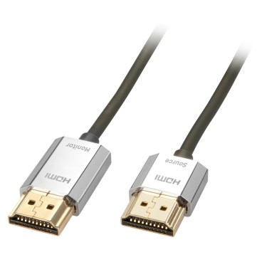 Lindy Câble HDMI High Speed CROMO Slim A A, 4.5m