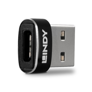 Lindy Adaptateur compact USB 2.0 Type A vers C