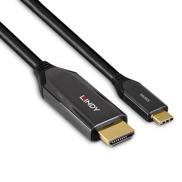 Lindy Câble adaptateur USB Type C vers HDMI 8K60, 3m