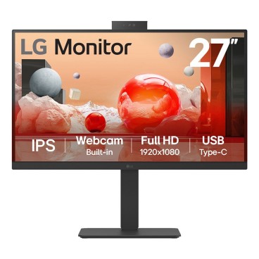 LG 27BA850-B écran plat de PC 68,6 cm (27") 1920 x 1080 pixels Full HD Noir