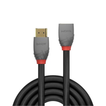 Lindy Rallonge HDMI High Speed Anthra Line, 0.5m