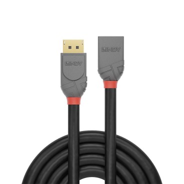 Lindy Rallonge DisplayPort 1.4 Anthra Line, 3m