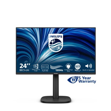 Philips 3000 series 24B2N3200J 00 écran plat de PC 60,5 cm (23.8") 1920 x 1080 pixels Full HD LCD Noir
