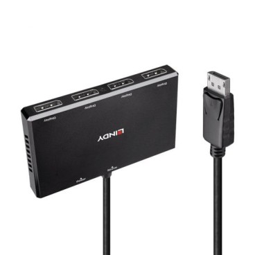 Lindy Hub MST DisplayPort 1.2, 4 ports